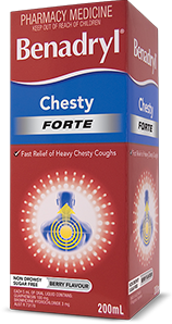 BENADRYL® Chesty Forte Cough Liquid